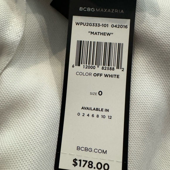 BCBGMAXAZRIA White Pants - Picture 4 of 6